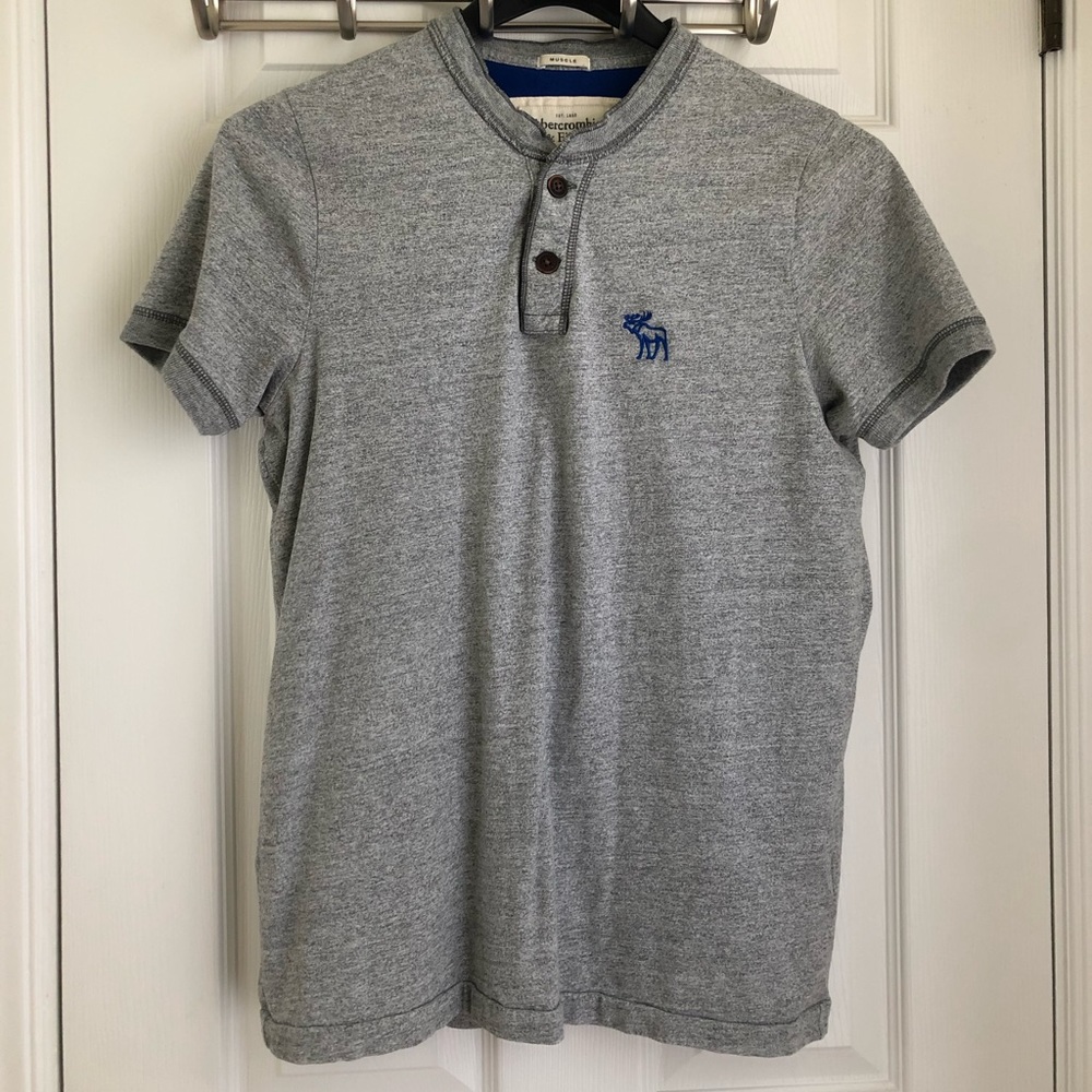 EUC A&F Mens Short Sleeves Tee - Muscle Fit
